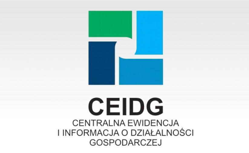 Logotyp Centralnej Ewidencji i Informacji o Działalności Gospodarczej