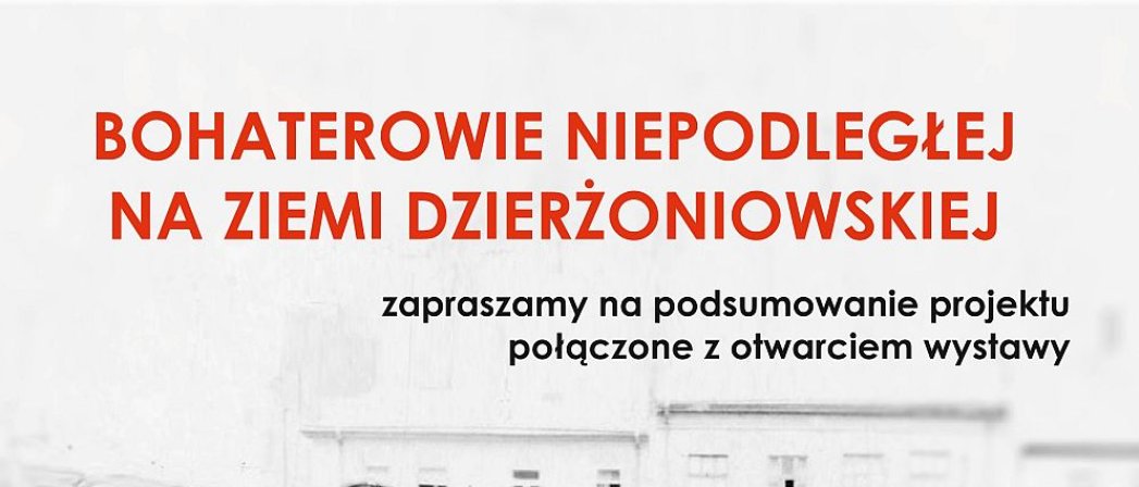 Plakat z informacjami podanymi w tekście i zdjęciem idących żołnierzy w czasie II wojny światowej