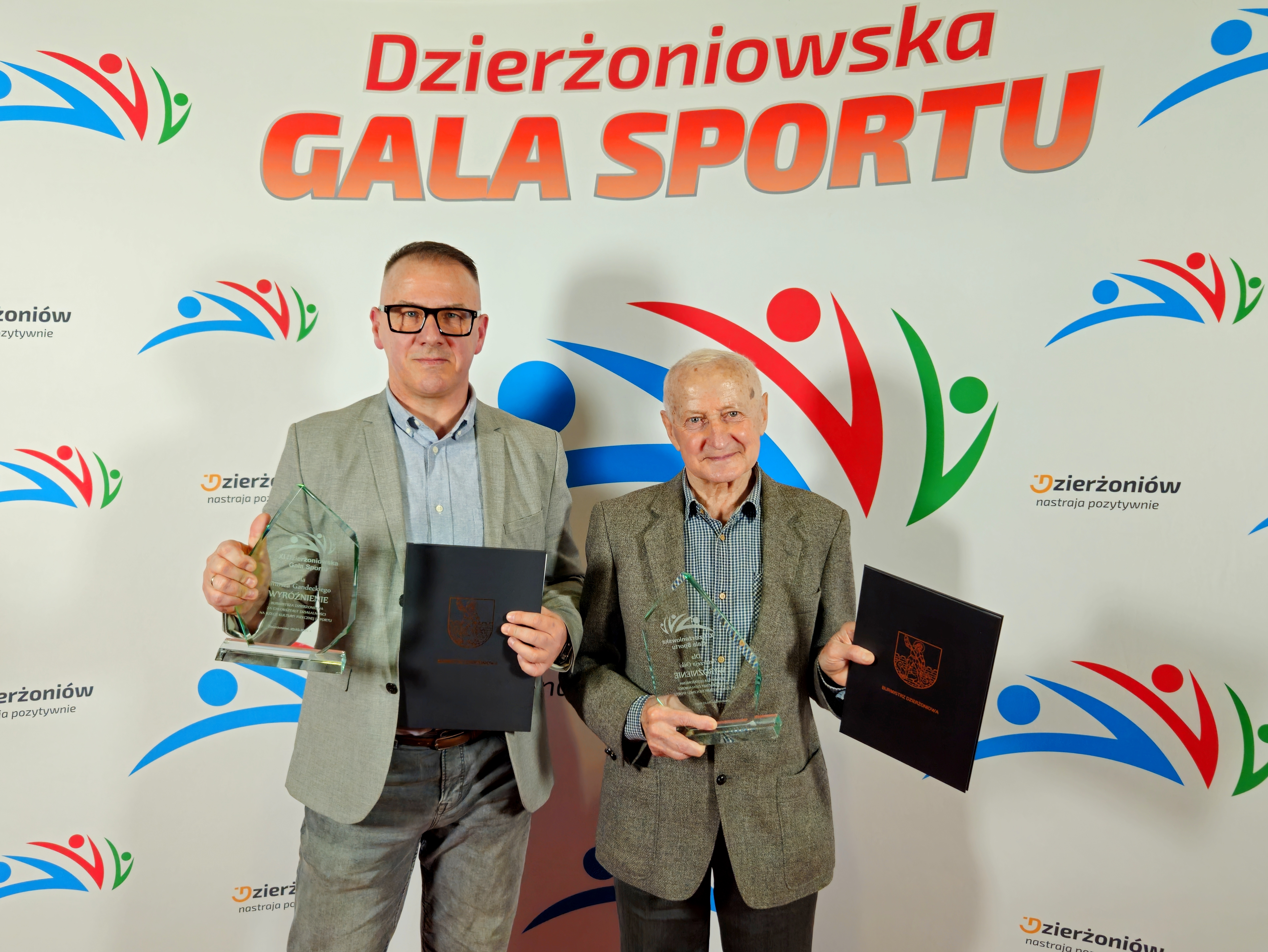 Janusz Gandecki i Andrzej Ośka z nagrodami