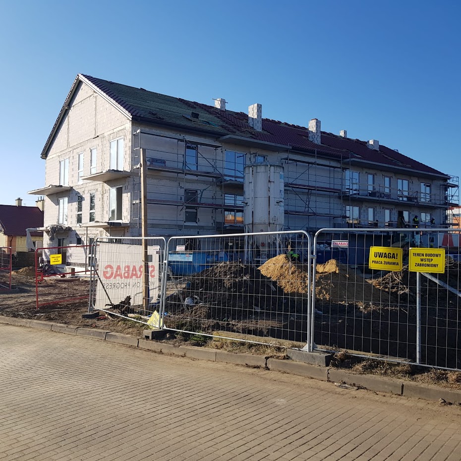 budynek w stanie surowym zamkniętym przy ul. Prusa