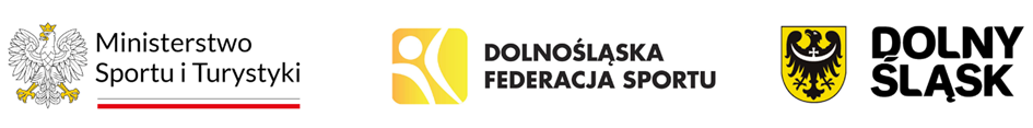 Logotypy Ministerstwa Sportu i Turystyki, Dolnośląskiej Federacji Sportu i Dolnego Śląska