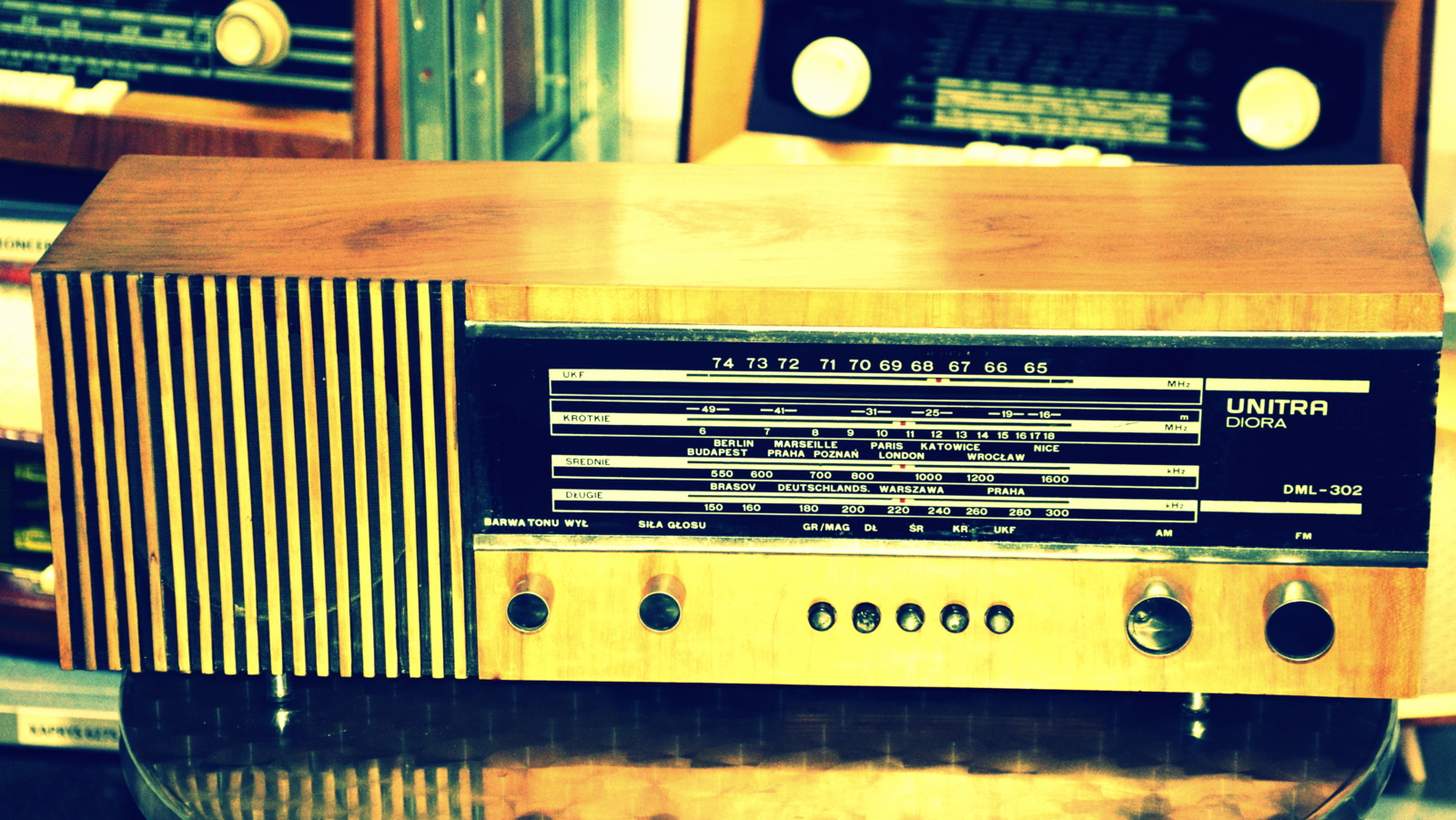 Radio z gramofonem DML-301