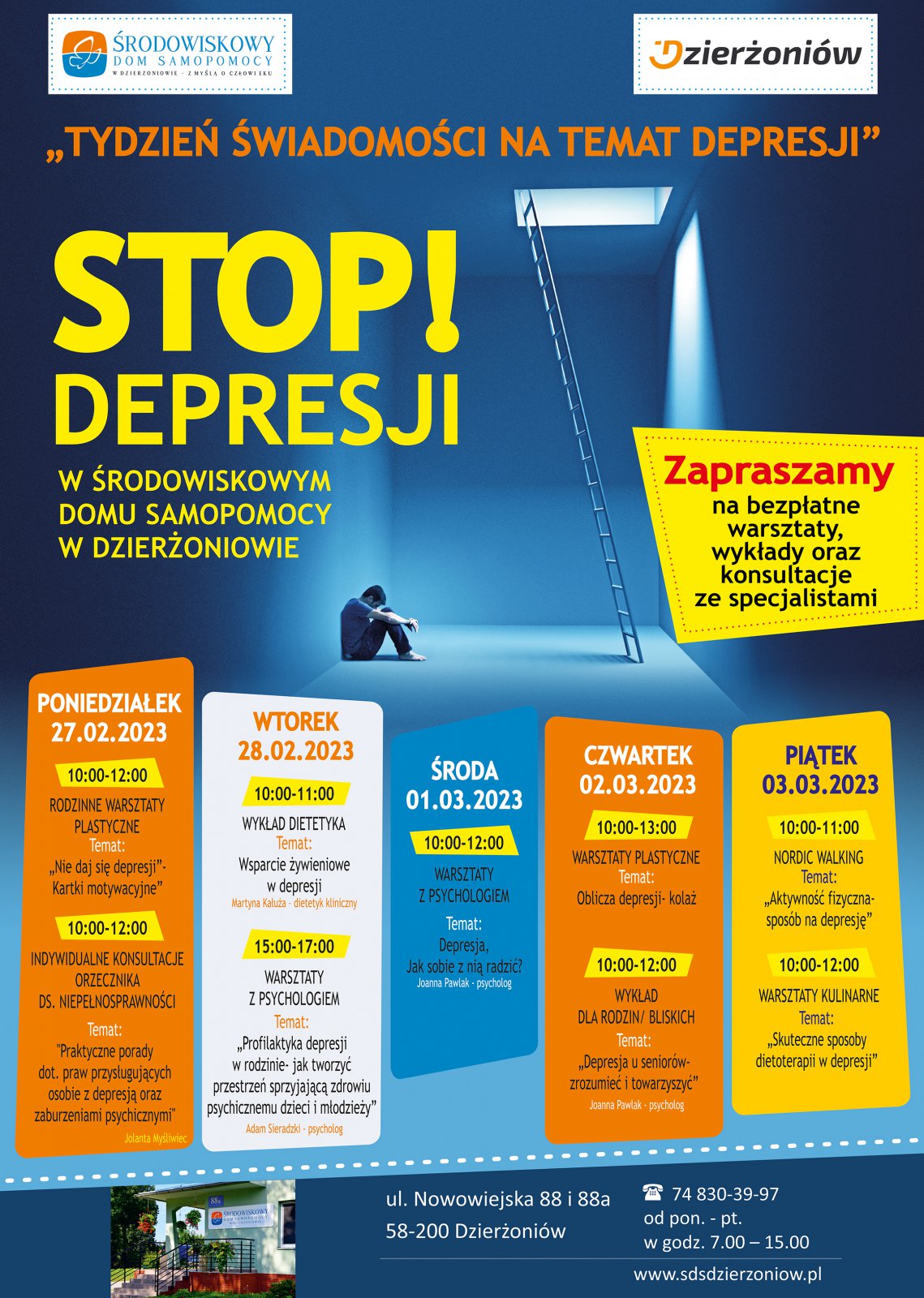 Plakat z informacjami zawartymi w tekście 