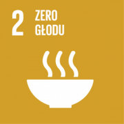 Ikonografika z napisem Zero Głodu