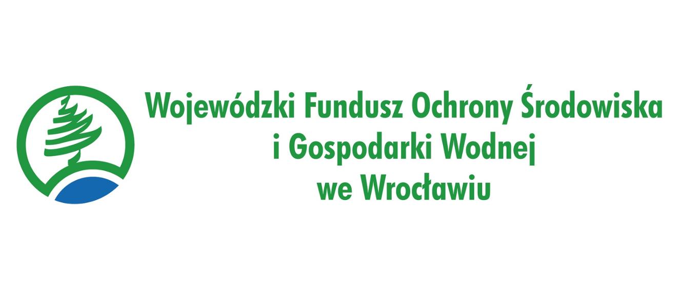 Na białym tle zielony napis Wojewódzki Fundusz Ochrony Środowiska I Gospodarki Wodnej