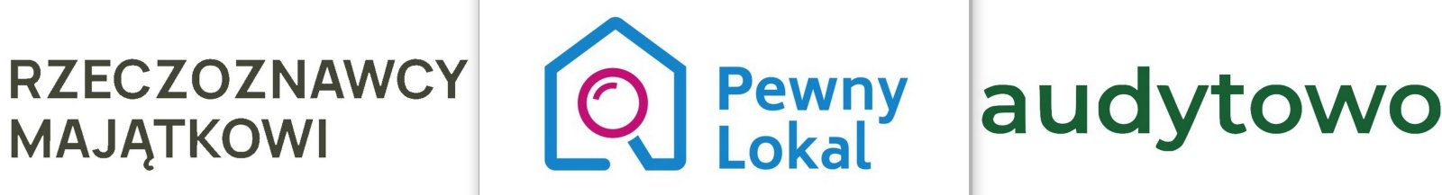 Napis Rzeczoznawcy Majątkowi, Pewny Lokal i Audytowo