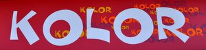 Logo sklepu z odzieżą dziecięcą KOLOR