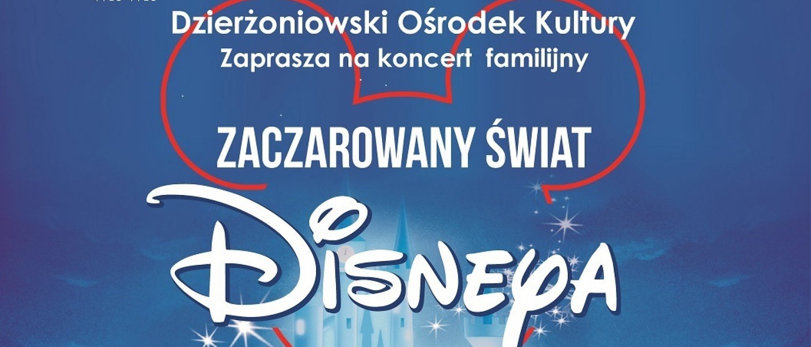 Grafika na niebieskim tle z informacjami o teminie i miejscu wydarzenia