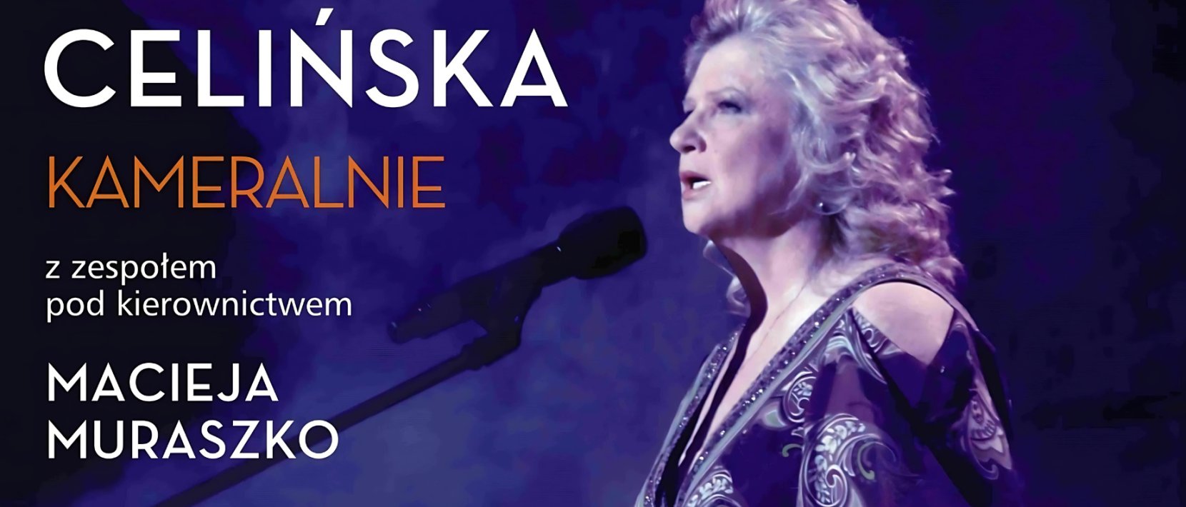 Zdjęcie Stanisławy Celińskiej podczas koncertu