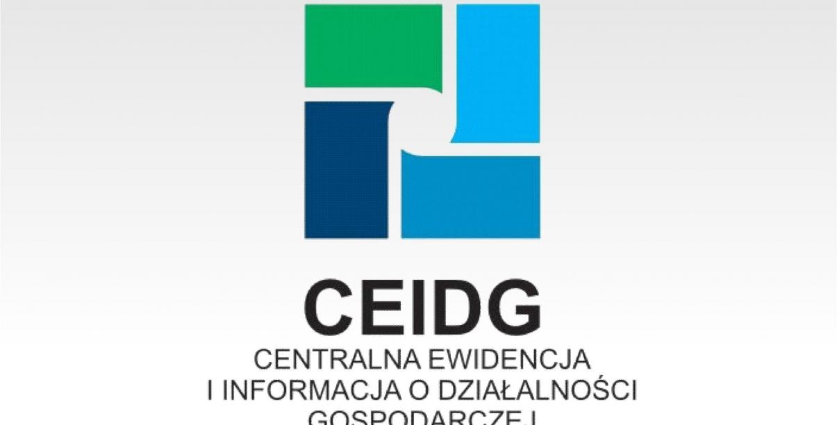 Logotyp Centralnej Ewidencji i Informacji o Działalności Gospodarczej