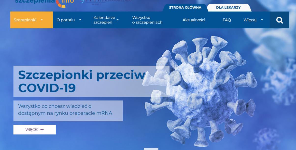 Grafika przedstawiająca wirus COVID19 w dużym przybliżeniu