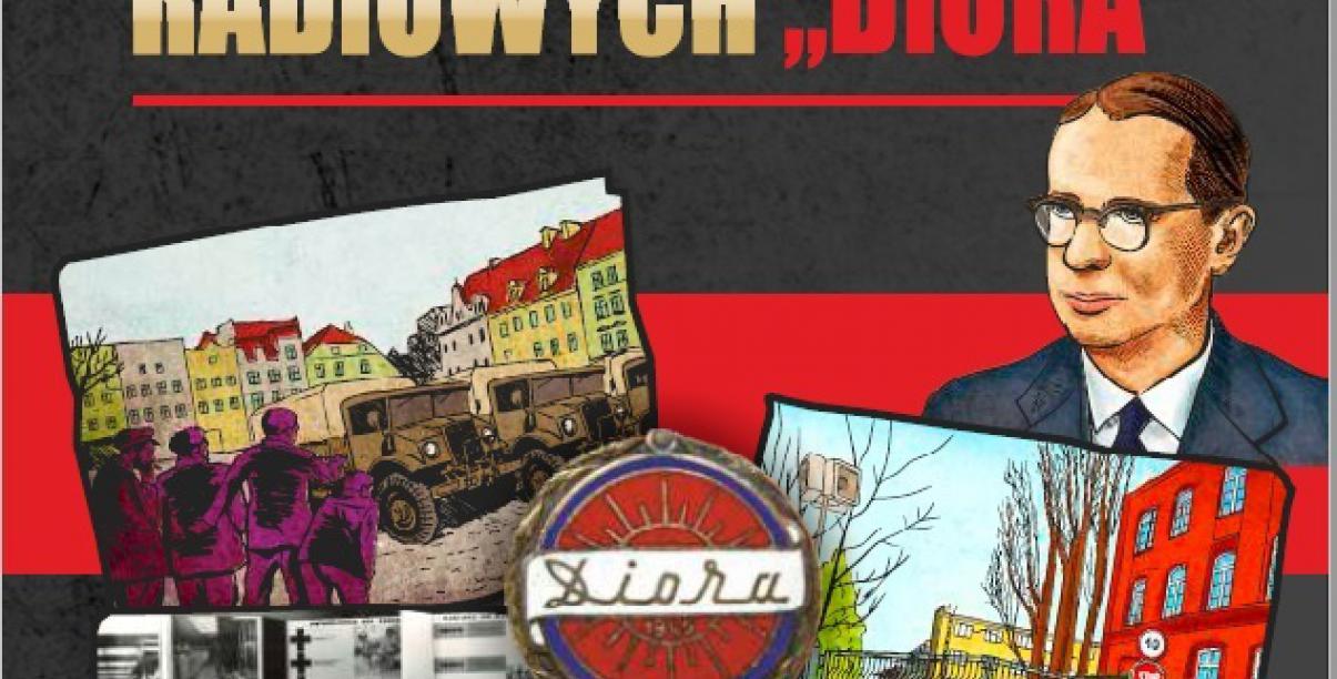 Okładka komisu "Historia Zakładów Radiowych Diora"