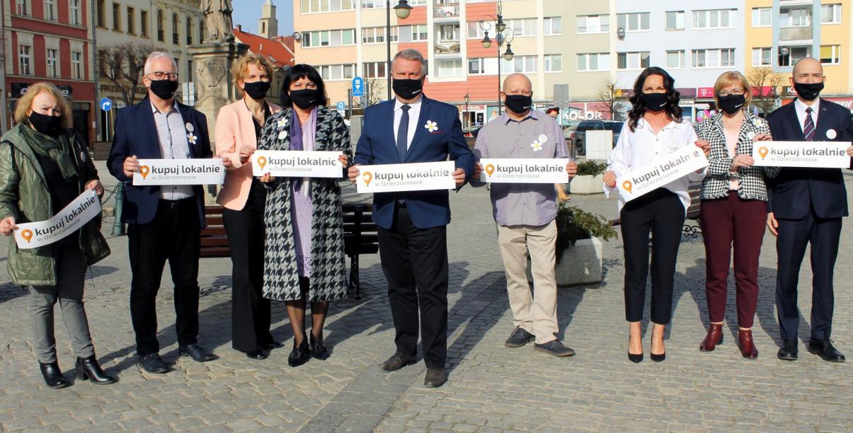 Grupa przedsiebiorców na rynku
