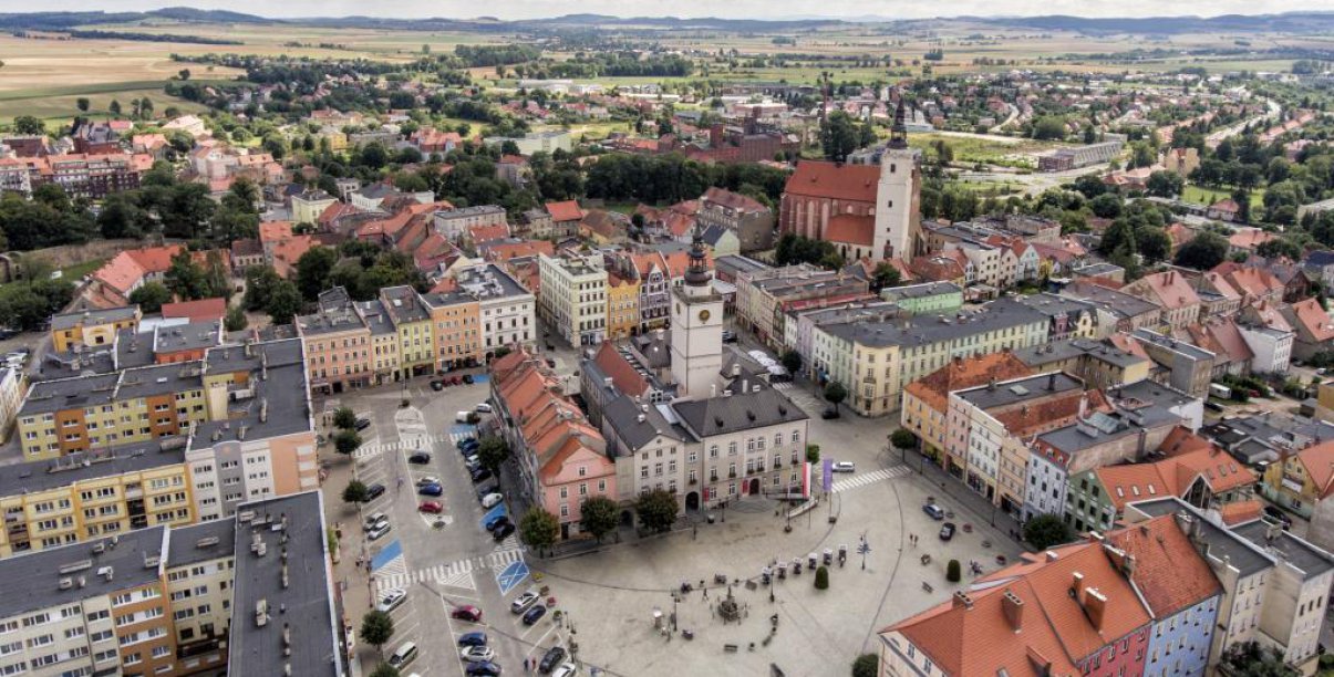 Rynek z lotu ptaka