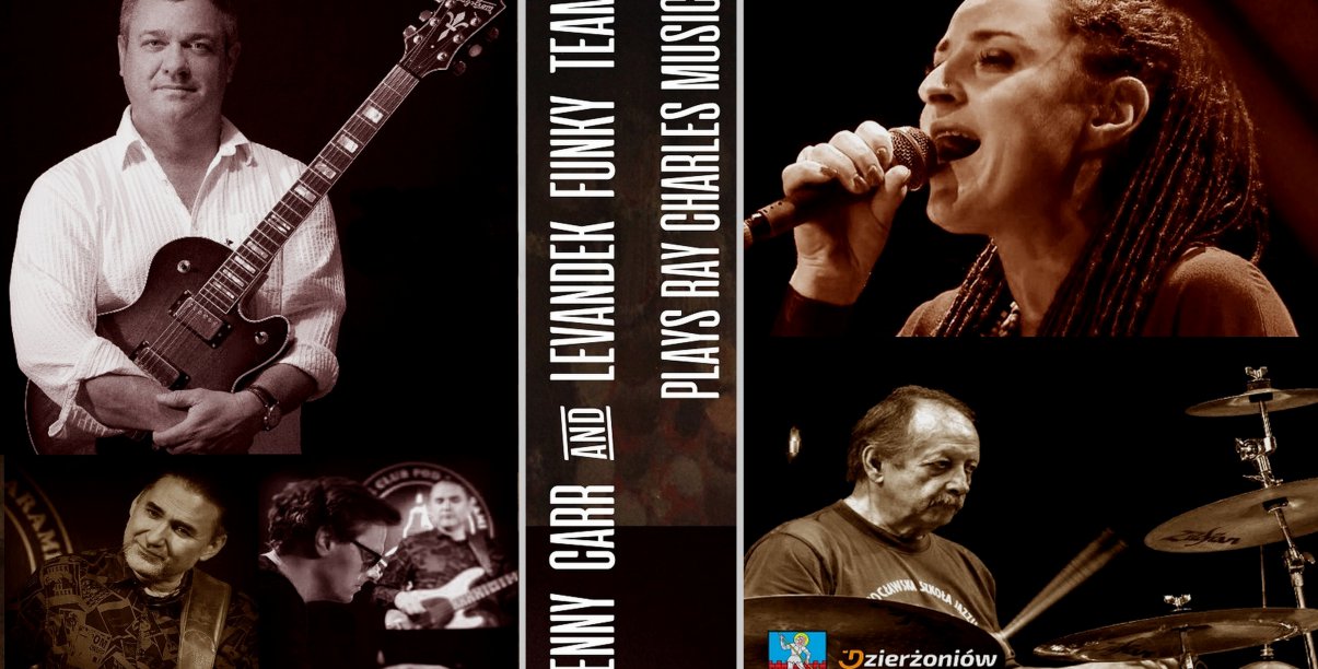 dwójka muzyków na scenie - gitarzysta i wokalistka
