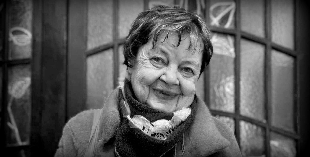 Czarno-białe zdjęcie zmarłej Heleny Sendyk