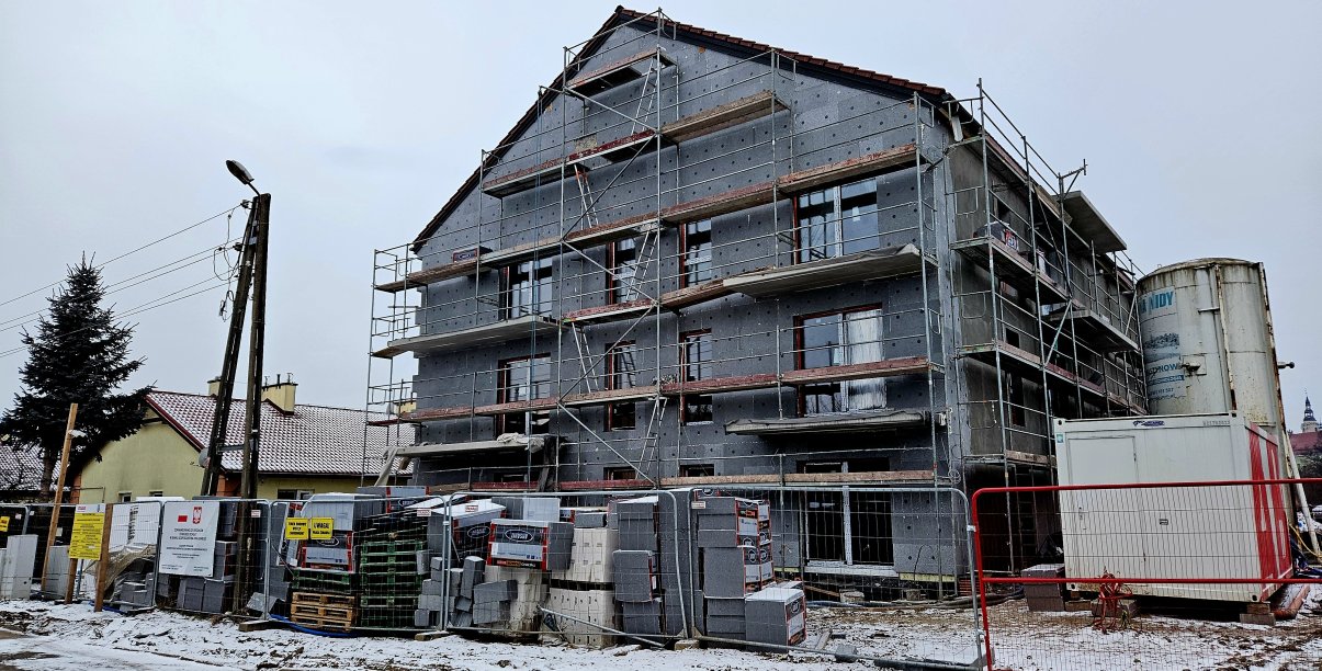 Budowa budynku wielorodzinnego przy ul. Prusa