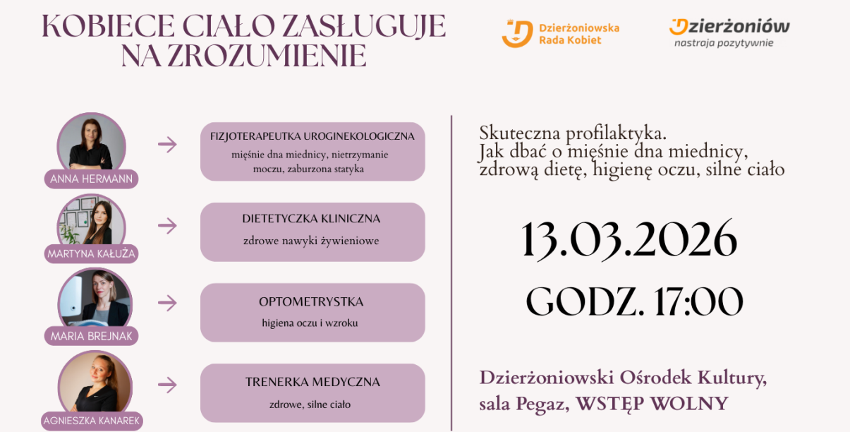 Grafika wydarzenia "Kobiece ciało zasługuje na zrozumienie"