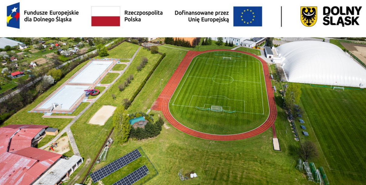 Teren OSiR-u, widok z góry