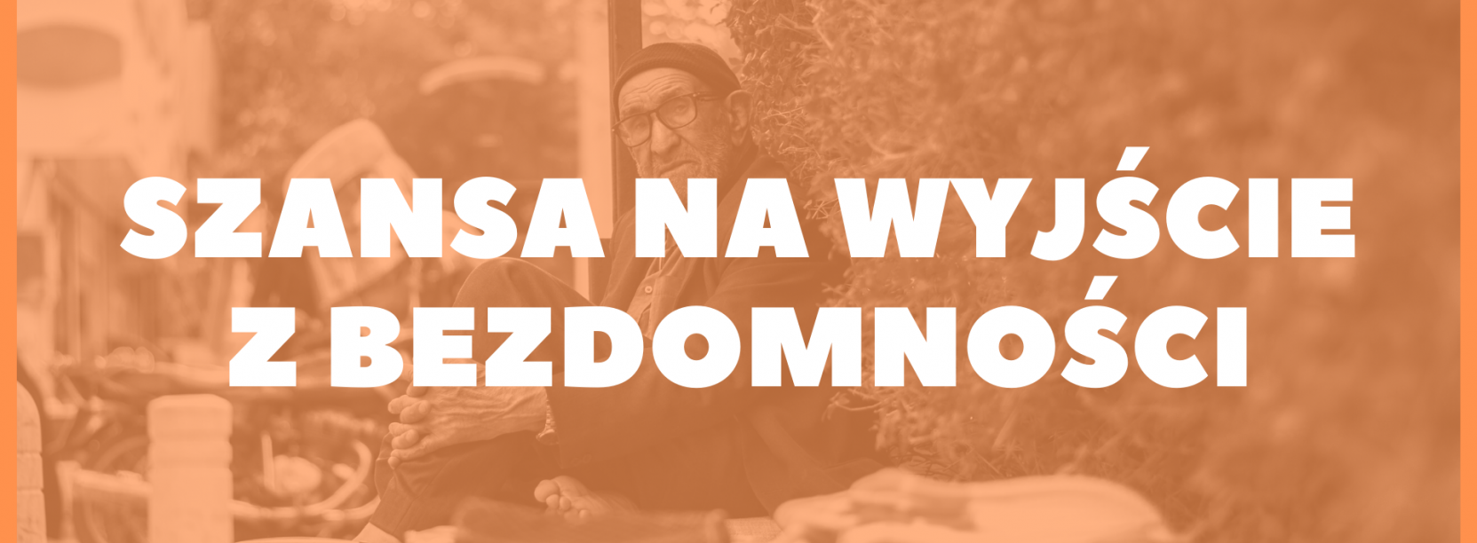 Npis Szansa na wyjście z samotności na żółtym tle