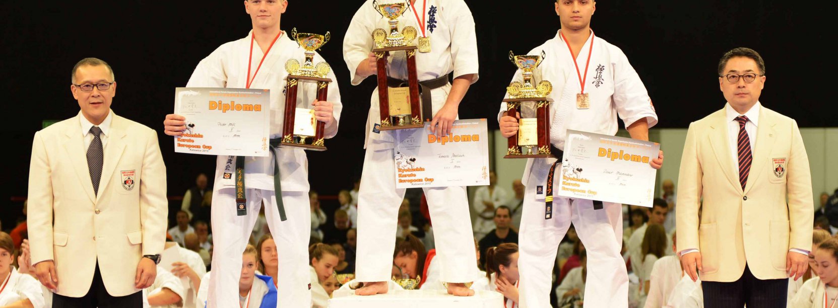 Tomasz Staciuk na najwyższym miejscu podium