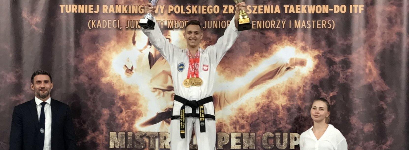 Maksymilian Palej zdobył trzy tytułu Mistrza Polski na jednych zawodach