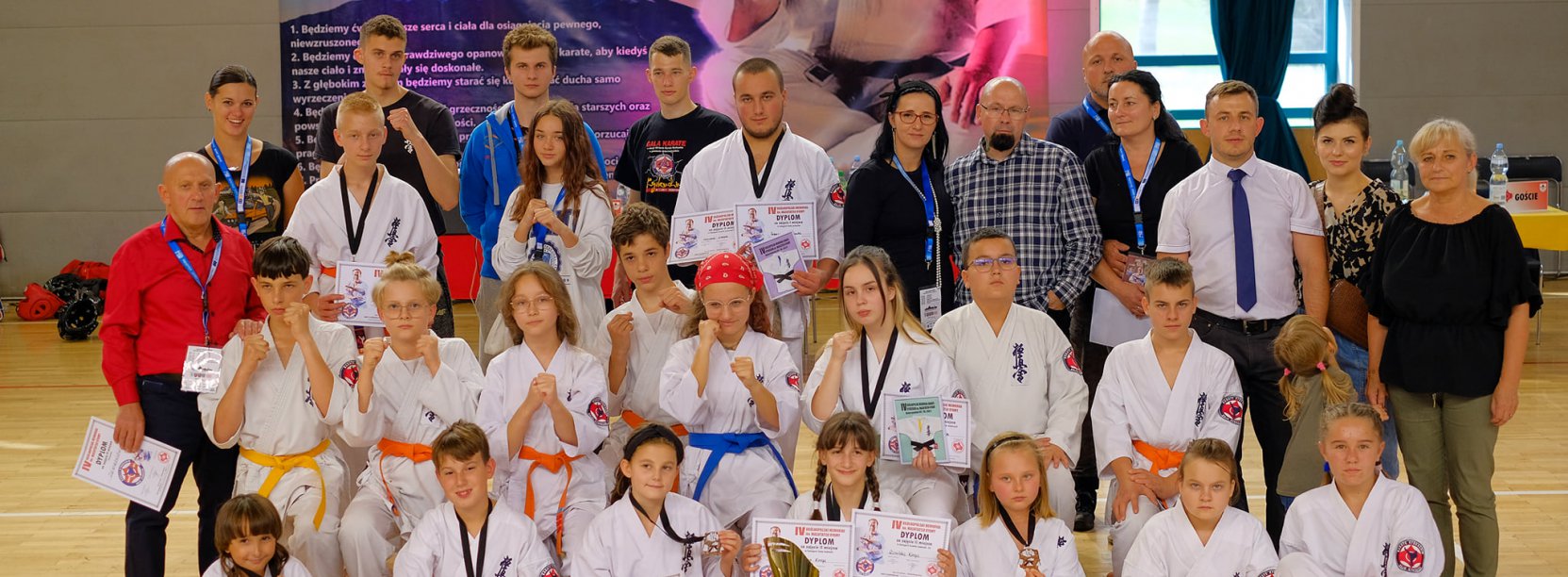  Dzierżoniowski Klub Sportowy Karate Kyokushin wywalczył w Memoriale M. Oyamy Karate Kyokushin 16 medali