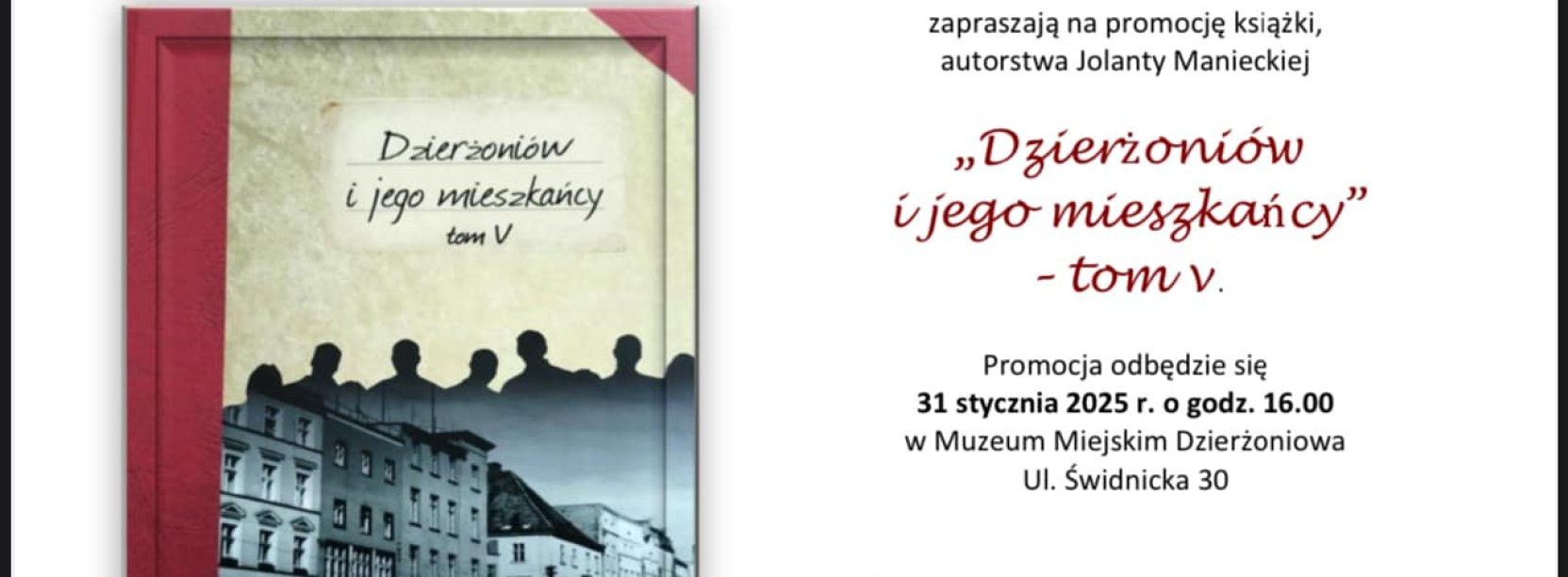 Okładka książki ze zdjęciem kamienic w rynku