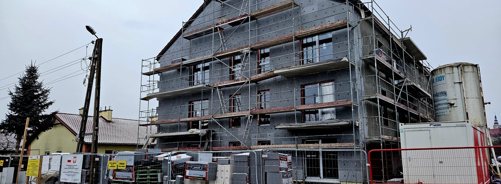 Budowa budynku wielorodzinnego przy ul. Prusa