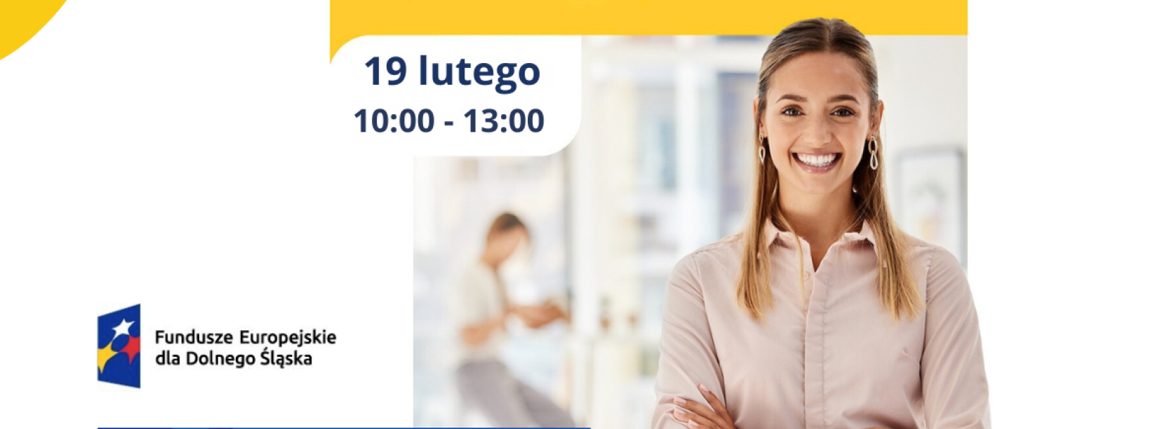 Plakat informujący o konsultacjach PIFE