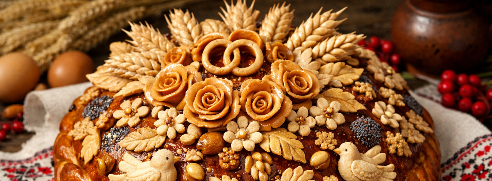 Okrągły bochen chleba