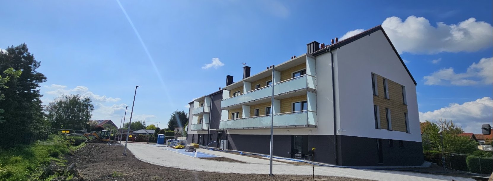 nowy budynek komunalny przy ul. Prusa na ukończeniu budowy