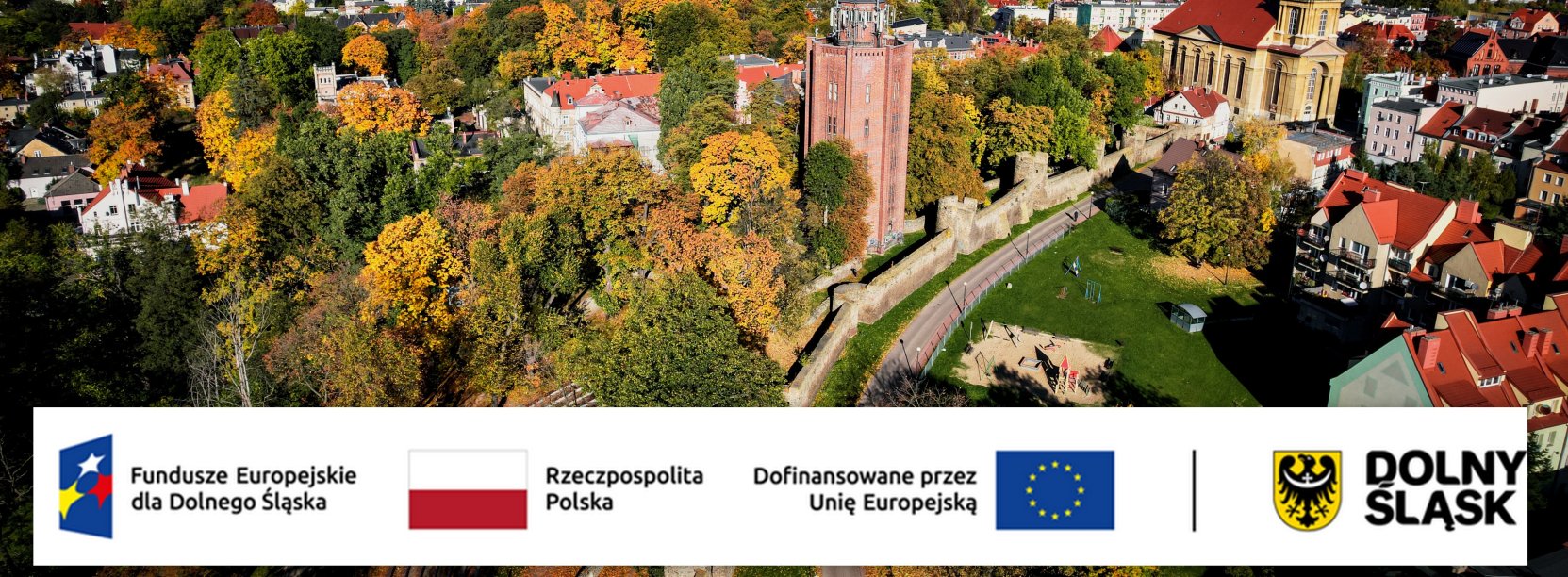 Fragment miasta z lotu ptaka 