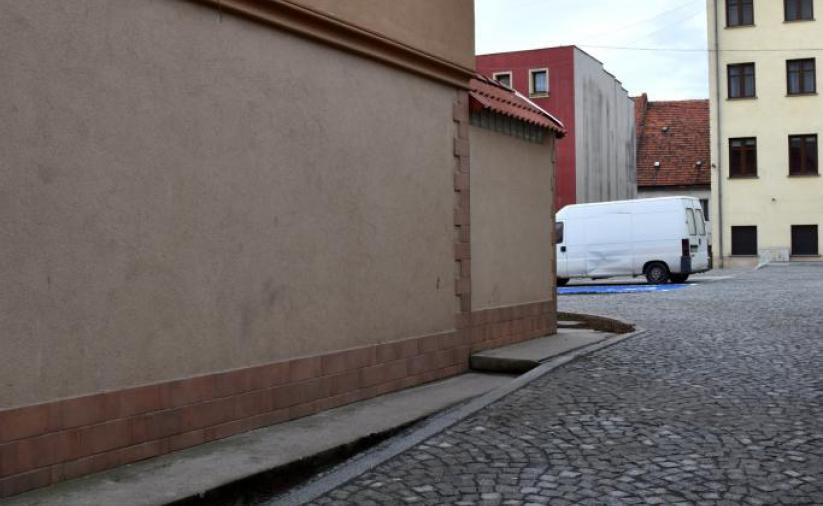 Wejście do kwartału od strony ul. Kościelnej