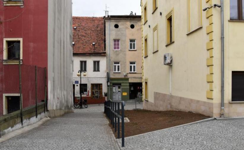 Wyjście z kwartału w ul. Krasickiego