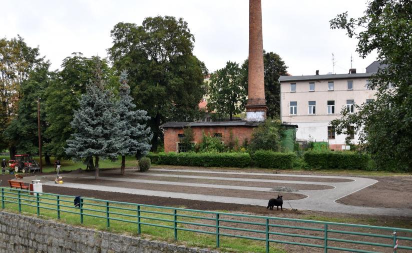 Widok owocowego sweru od ul. Kopernika