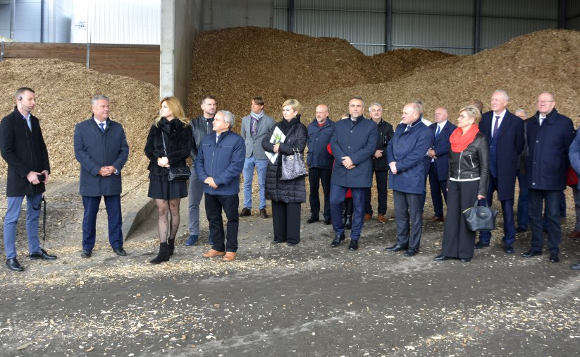 Otwarcie instalacji na biomasę w ZEC 
