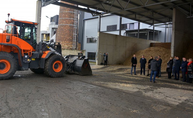 Otwarcie instalacji na biomasę w ZEC 