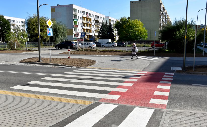 Przejście dla pieszych z wyznaczonym przejazdem dla rowerów