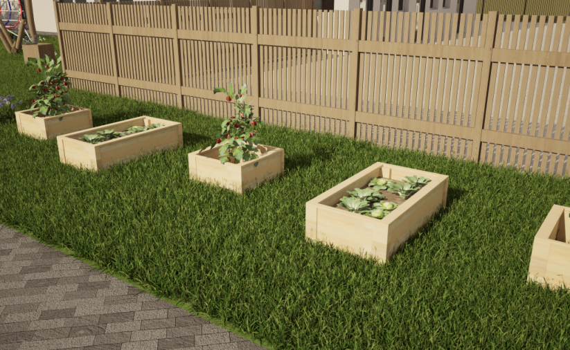 Wizualizacja nowego budynku żłobka miejskiego po modernizacji