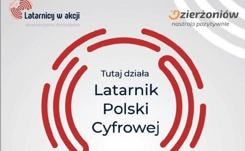 Baner internetowy z logotypami projektu i miasta