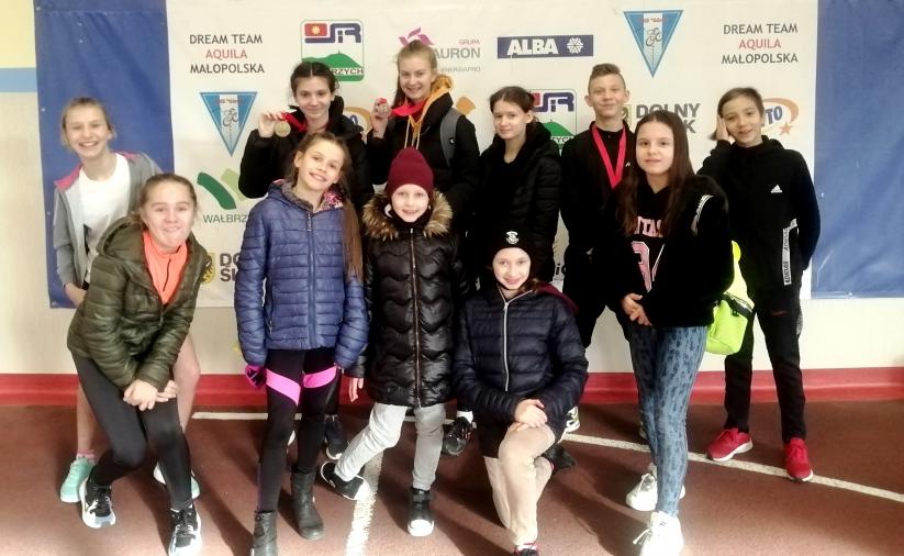 Wspólne zdjęcie lekkoatletyczek