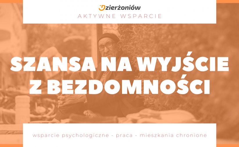 Npis Szansa na wyjście z samotności na żółtym tle