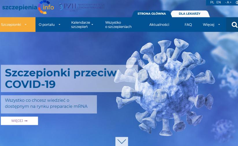 Grafika przedstawiająca wirus COVID19 w dużym przybliżeniu 