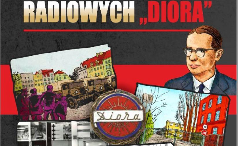 Okładka komisu "Historia Zakładów Radiowych Diora"