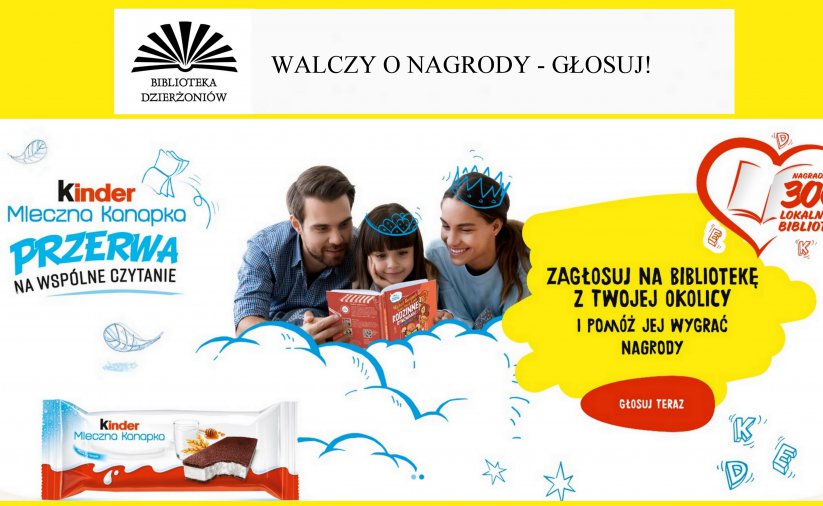 Grafika zwierająca informacje z tekstu i zdjęcie rodziców i małego dziecka czytającego książkę