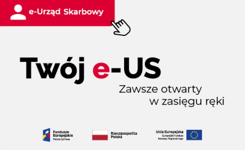 Grafika z napisem Twój e-urząd skarbowy