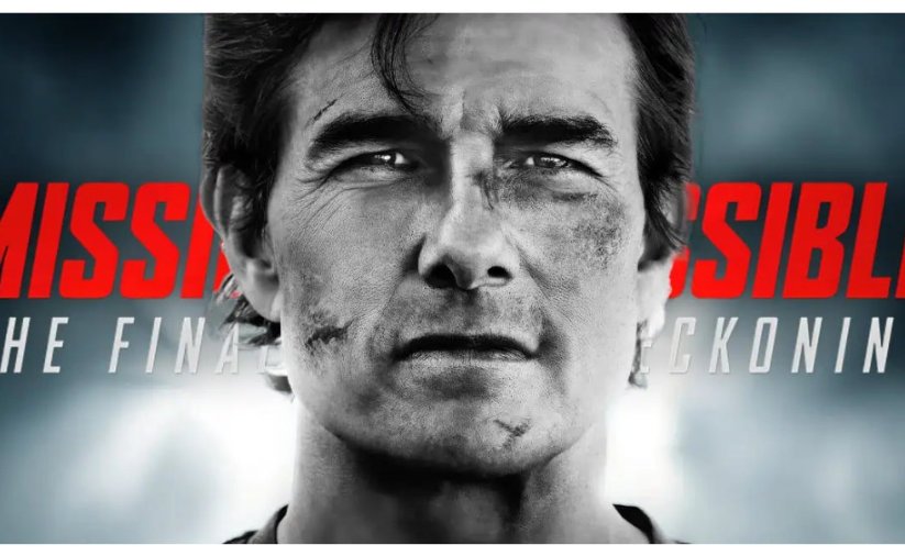 Twarz bohatera filmu Mission Impossible na zbliżeniu