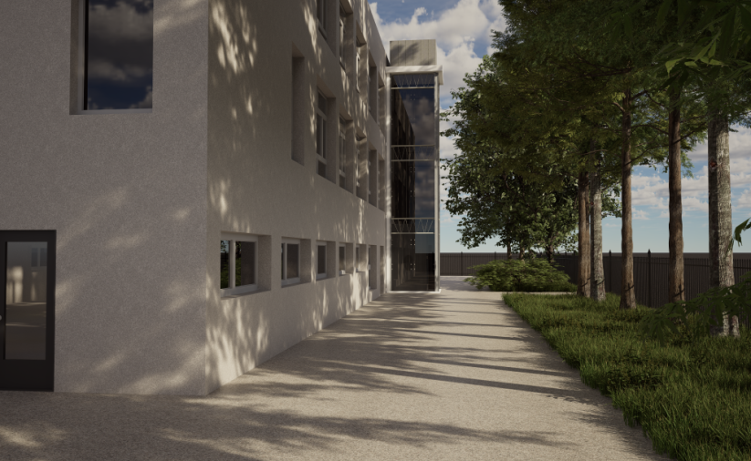 Budynek żłobka po modernizacji