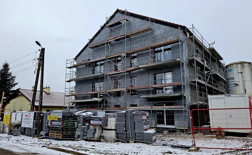 Budowa budynku wielorodzinnego przy ul. Prusa